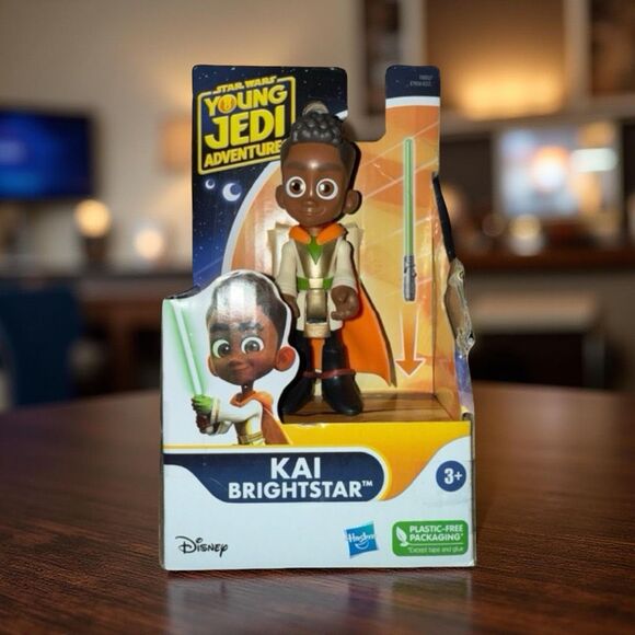 NIP Disney Star Wars Young Jedi Adventures Kai Brightstar Action Figure 4” - Picture 1 of 3